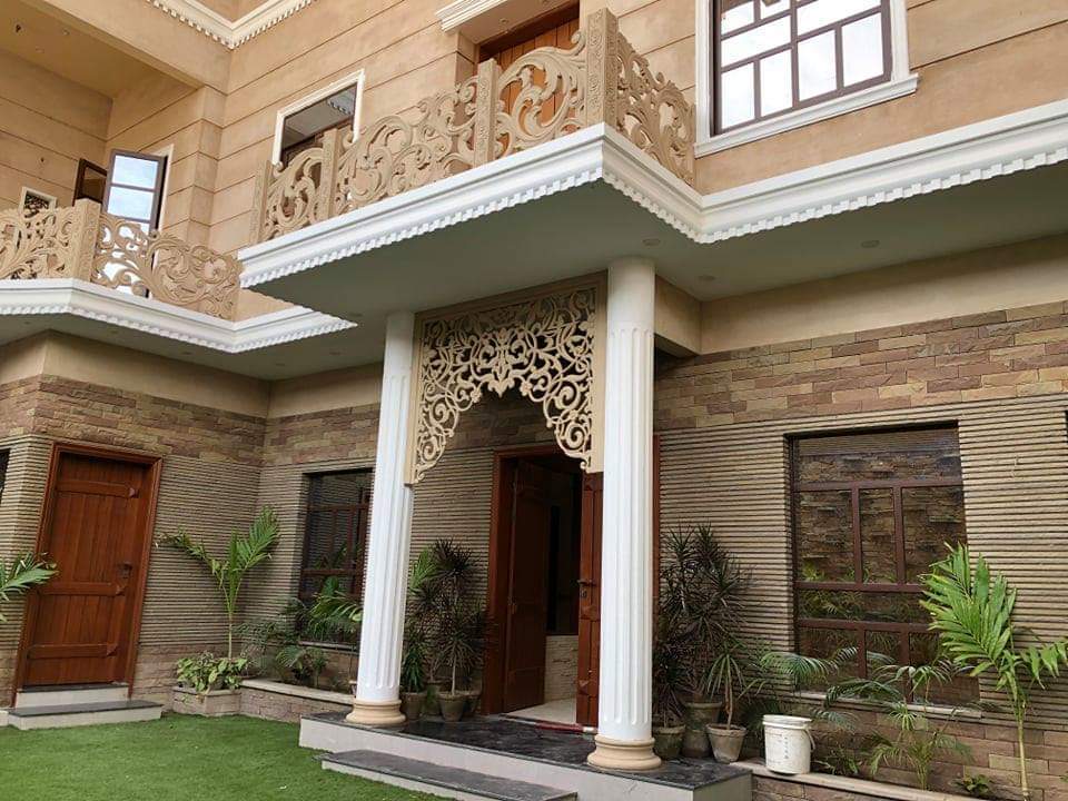 Carved Portico