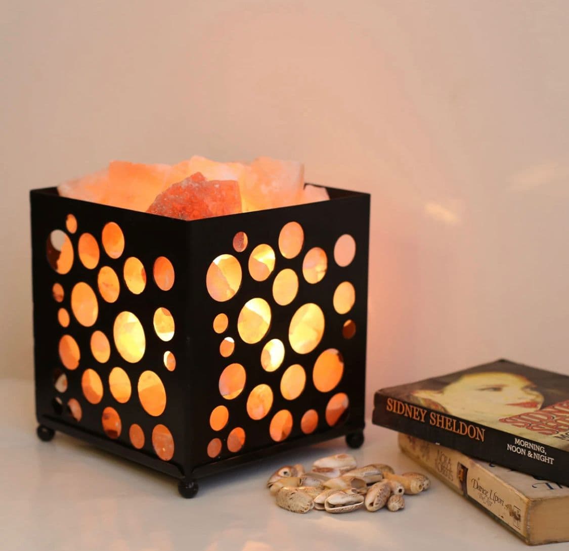 Perforated Cube Lamp