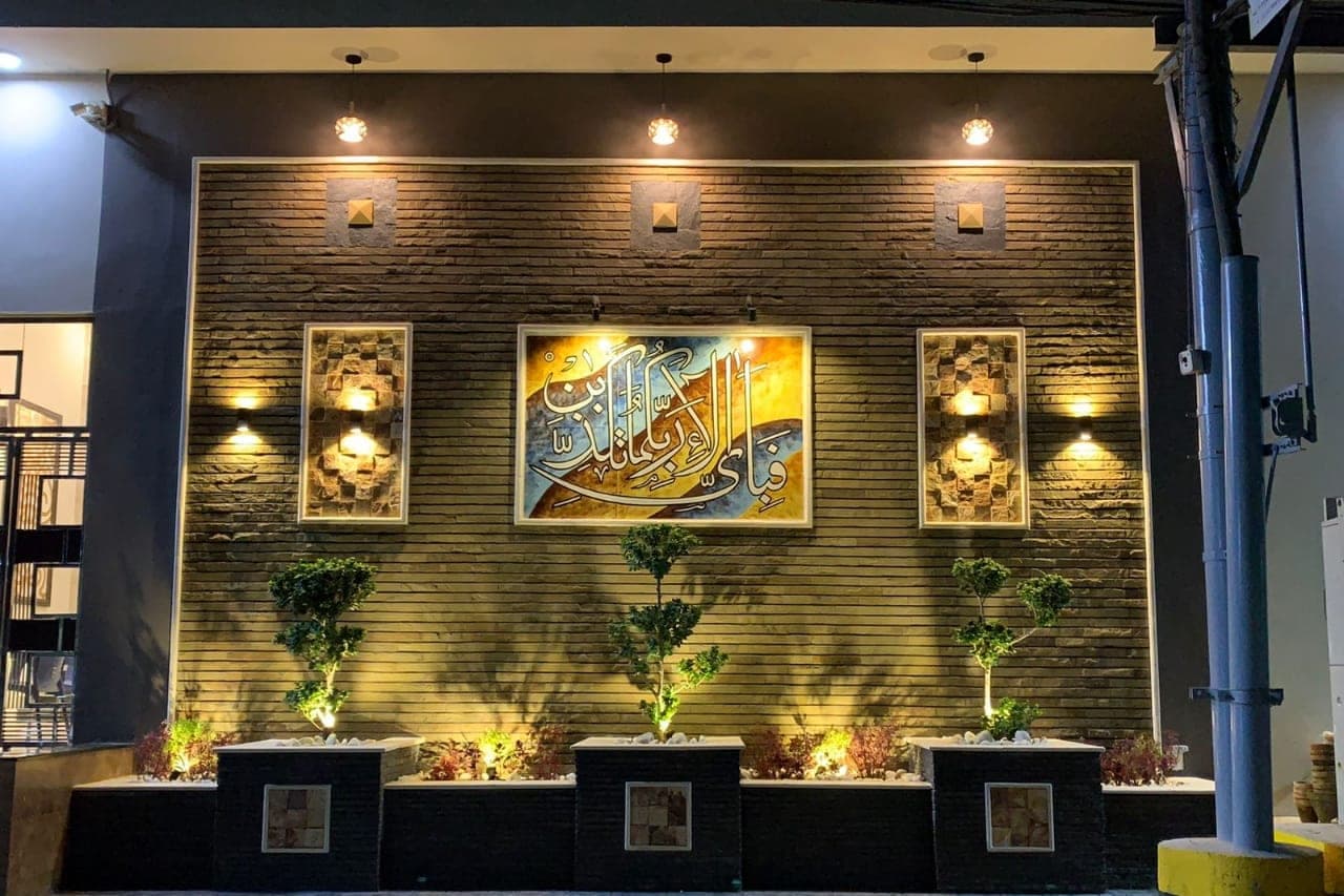 Illuminated Feature Wall