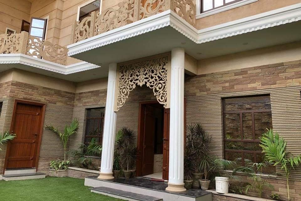 Carved Portico